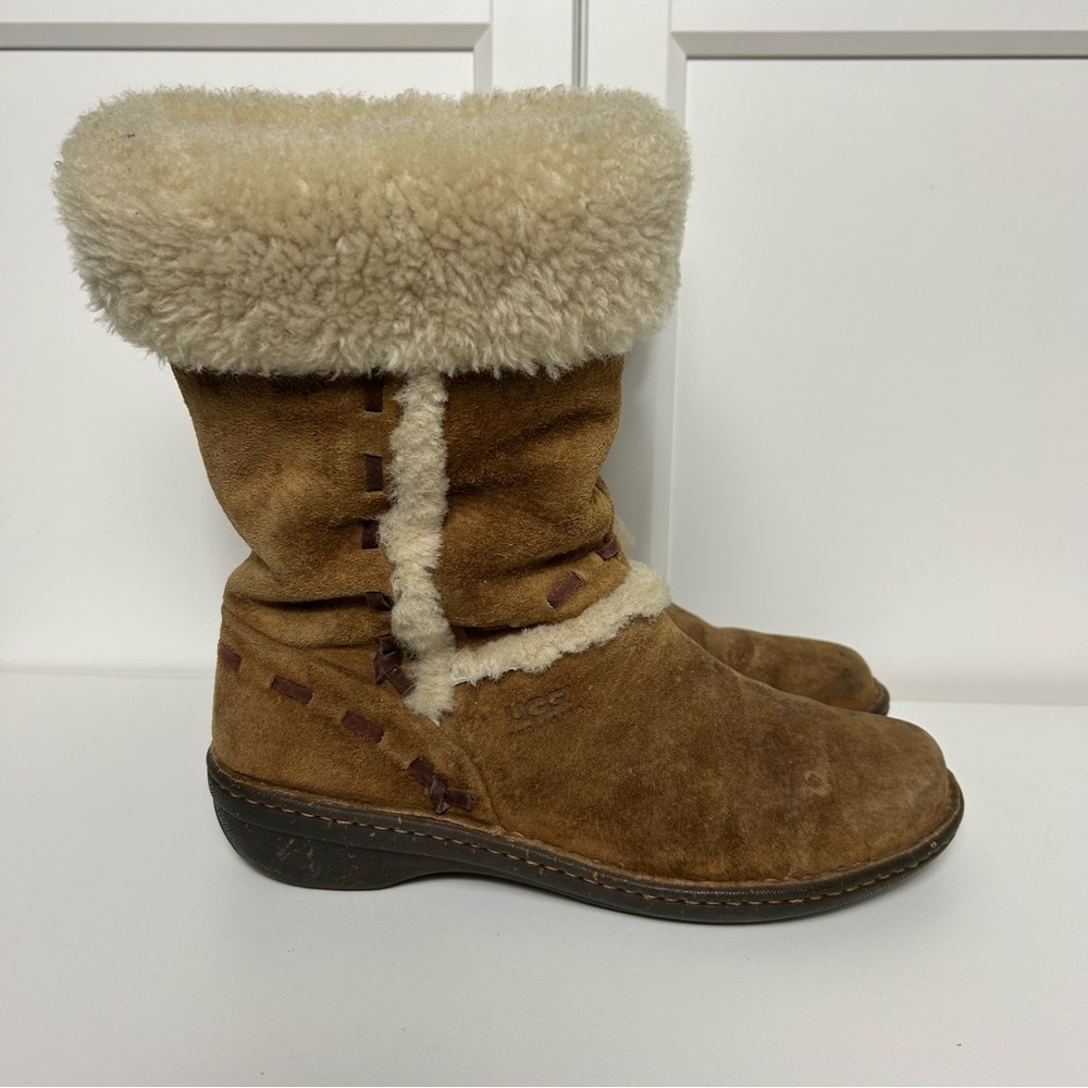 Ugg chestnut suede brown suede winter boots